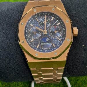 Audemars Piguet Royal Oak Quantième Perpétuel Azul Tapisserie 41mm – Ref. 26574OR