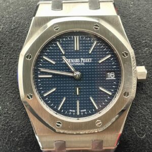 Audemars Piguet Royal Oak Jumbo Extra-Thin Azul Petite Tapisserie 39mm – Ref. 15202ST