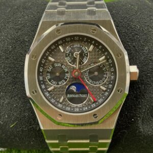 Audemars Piguet Royal Oak Quantième Perpétuel Gris Tapisserie 41mm – Ref. 26574ST