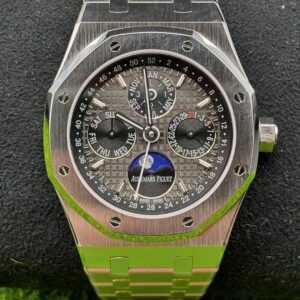 Audemars Piguet Royal Oak Perpetual Calendar Gris Tapisserie 41mm – Ref. 26574ST