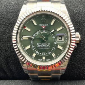 Rolex Sky-Dweller Verde menta 42mm – Ref. 336934